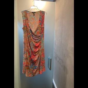 Lauren Ralph Lauren Multicolor Paisley Dress